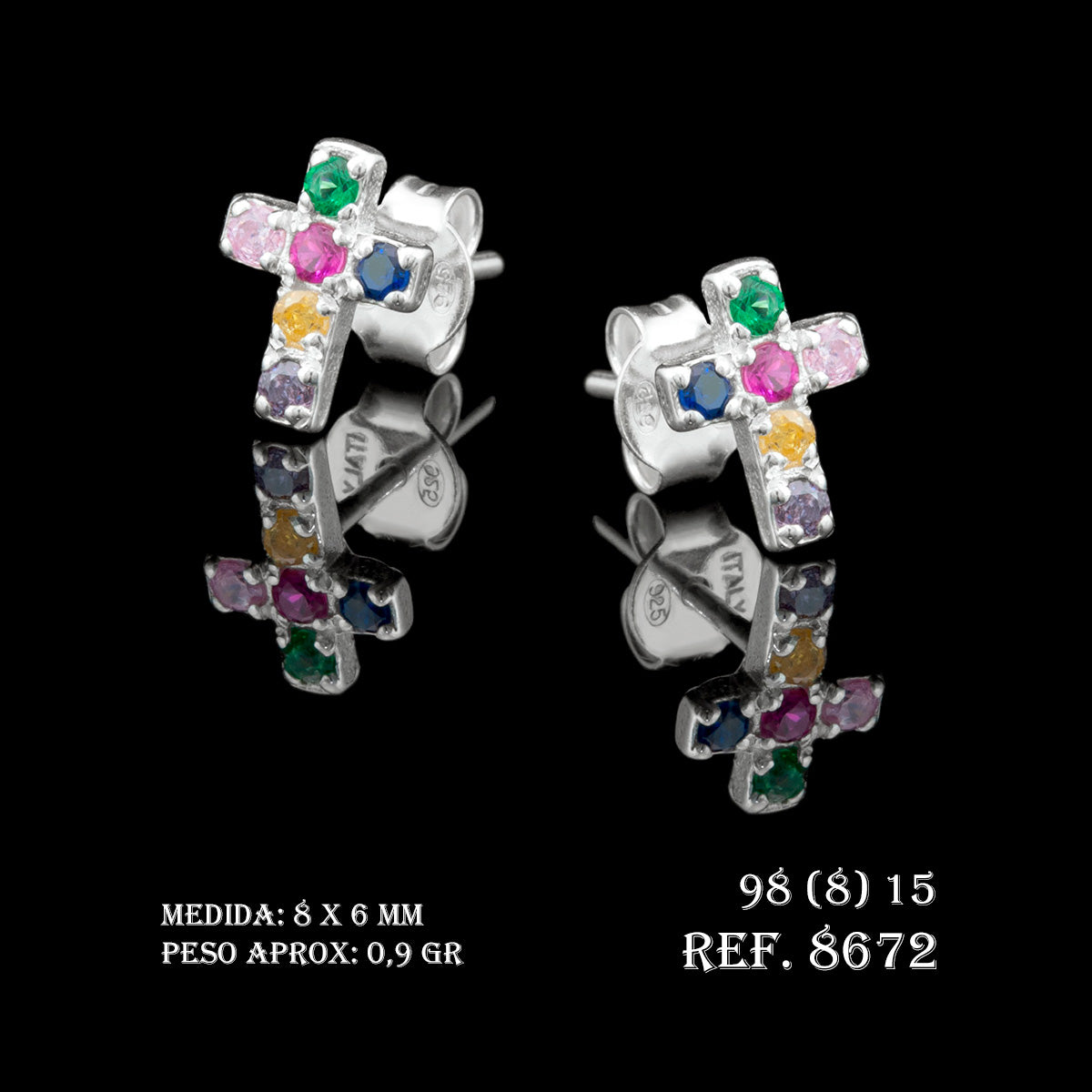 Pendientes Ref.8672