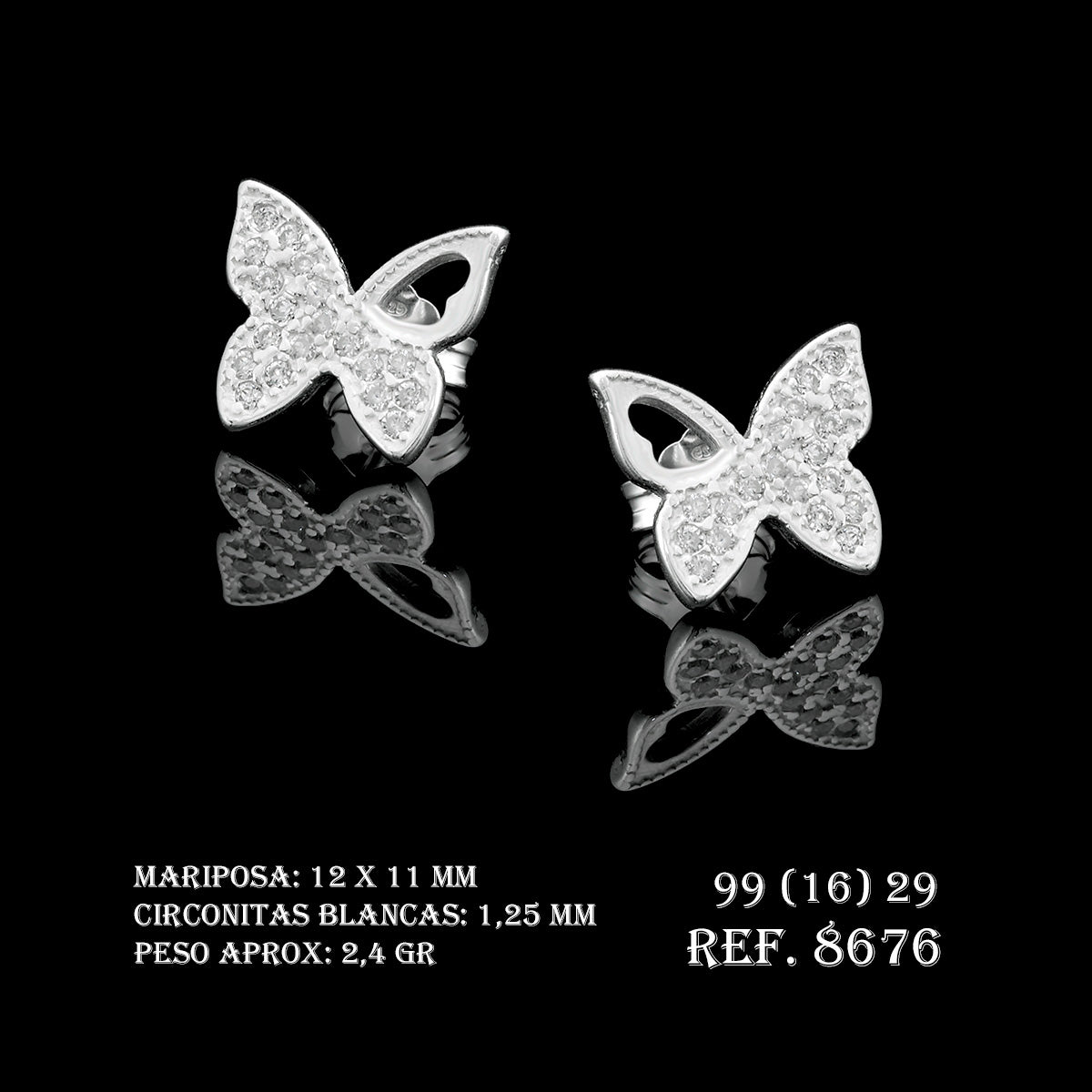 Pendientes Ref.8676