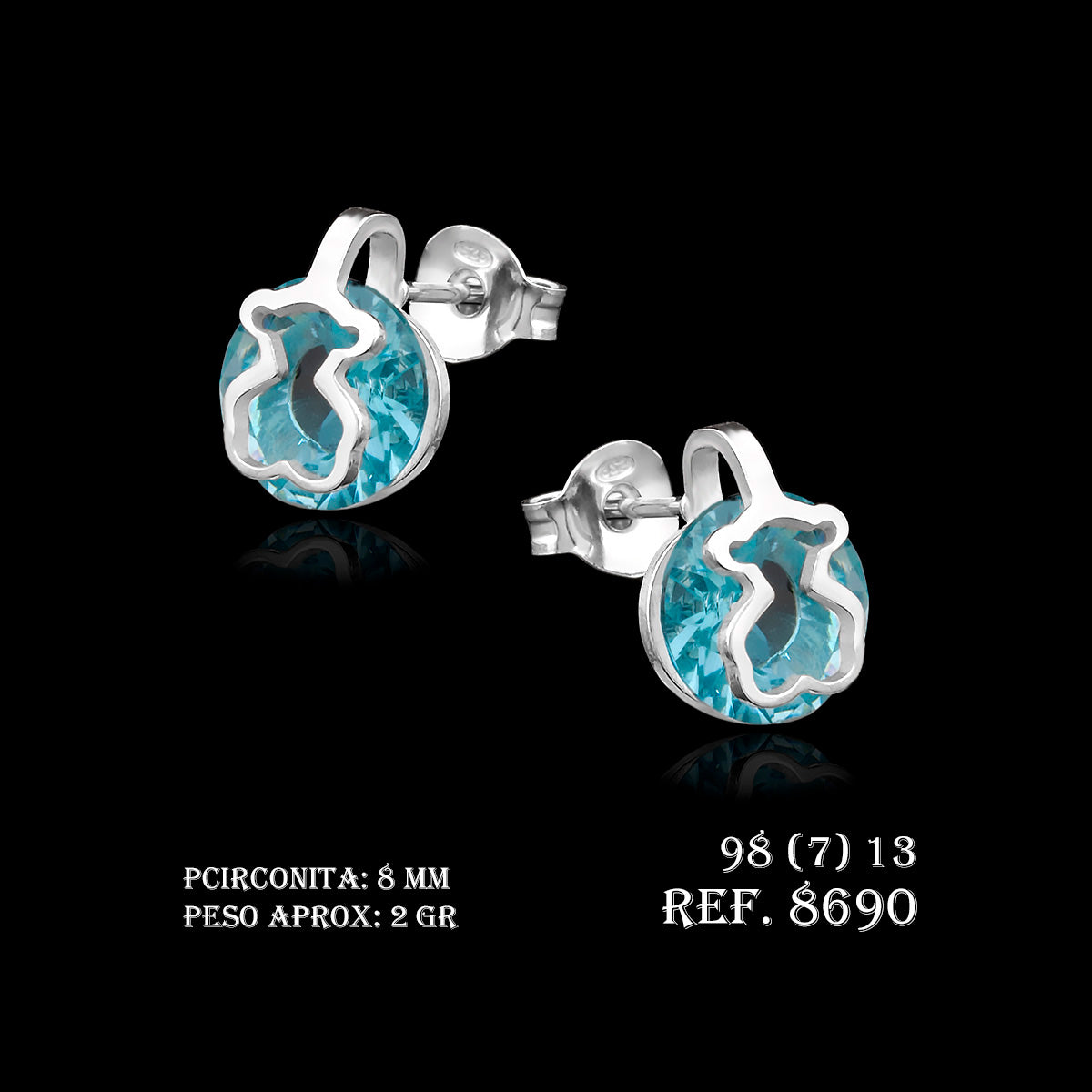 Pendientes Ref.8690