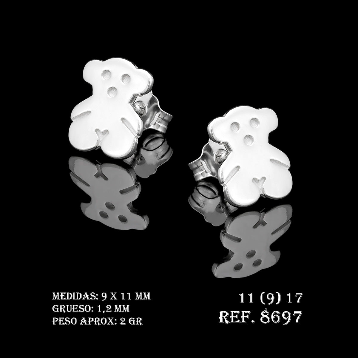 Pendientes Ref.8697