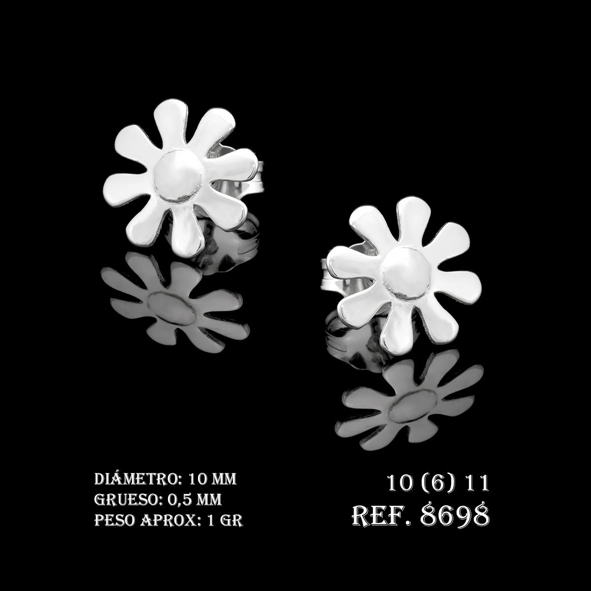 Pendientes Ref.8698