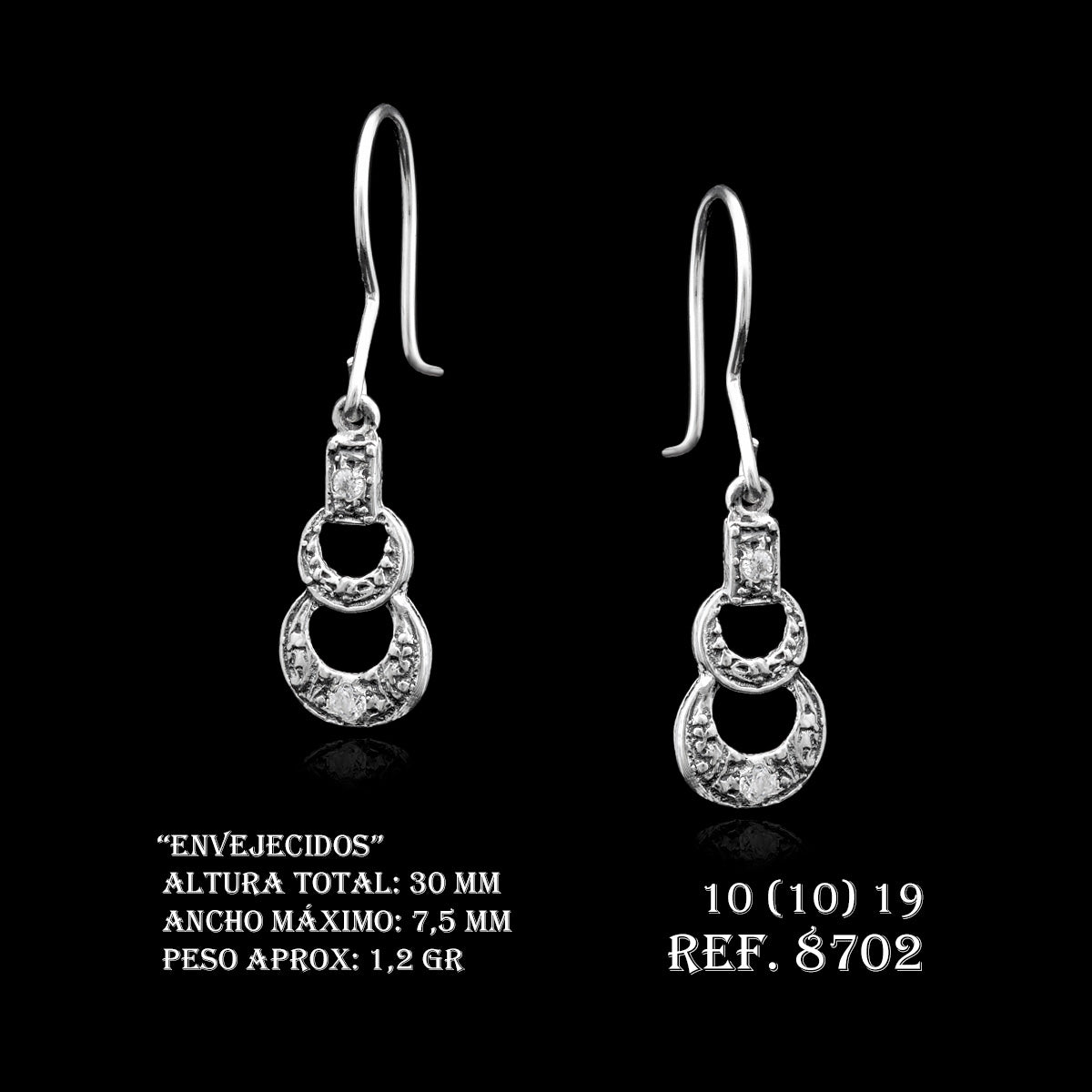 Pendientes Ref.8702