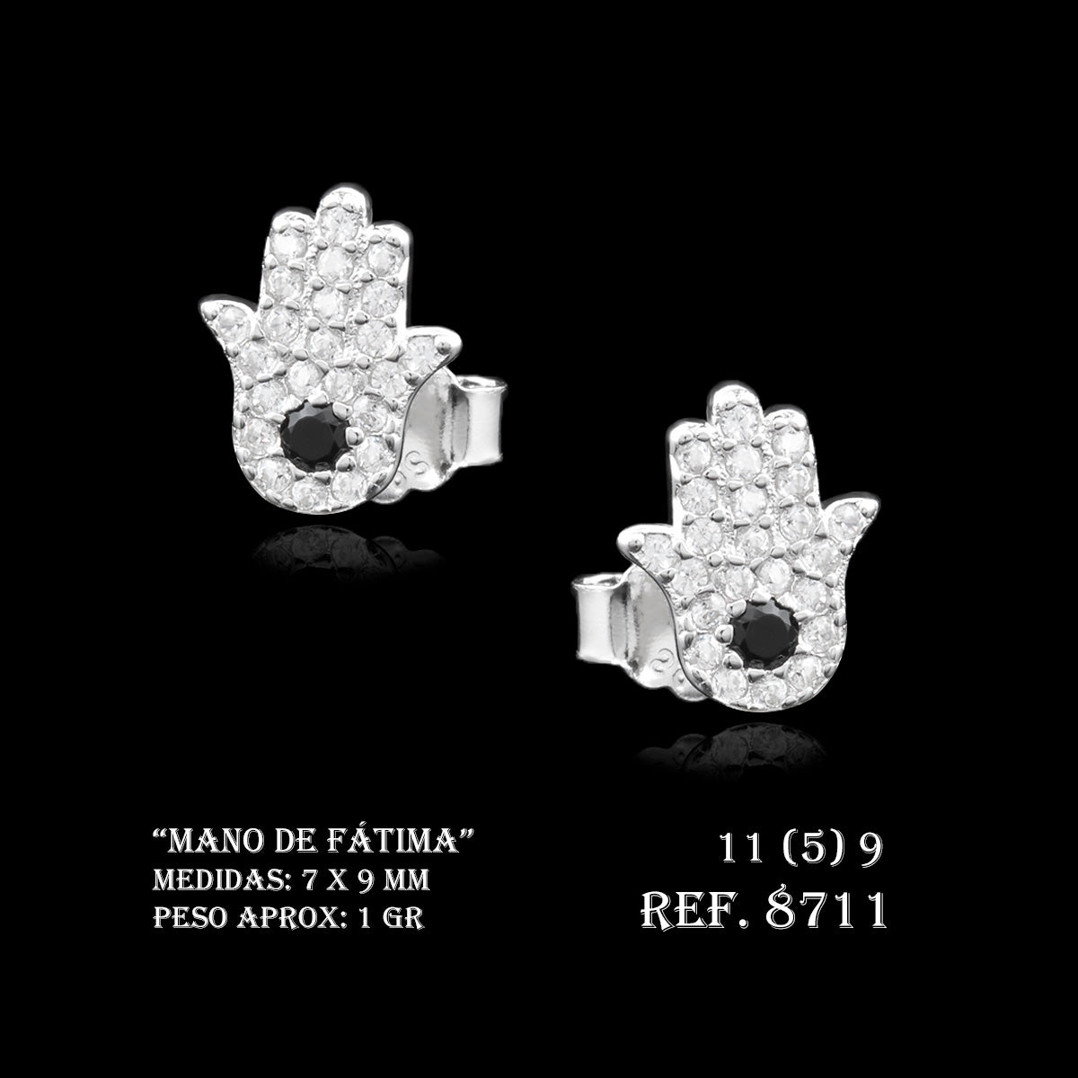 Pendientes Ref.8711